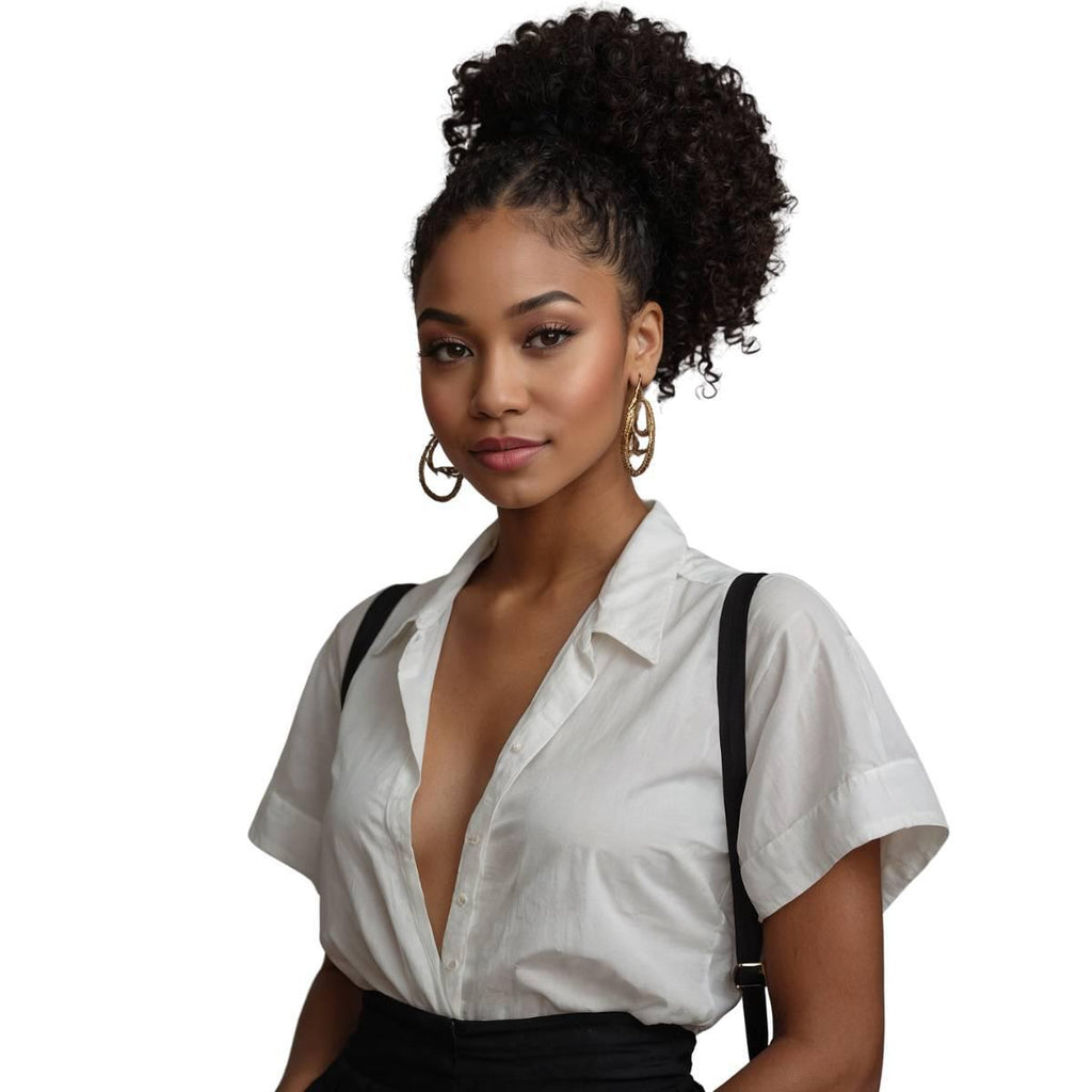 Jerry Curl Ponytail