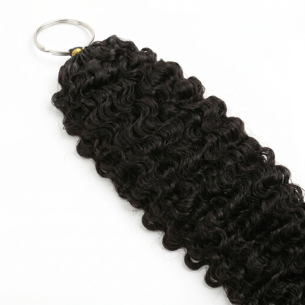 16" Burmese Curly Feather Crochet