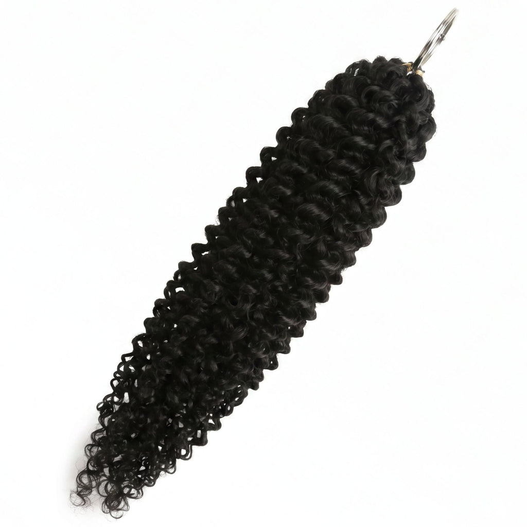 20" Water Wave Feather Crochet