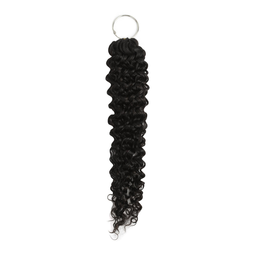 20" Water Wave Feather Crochet