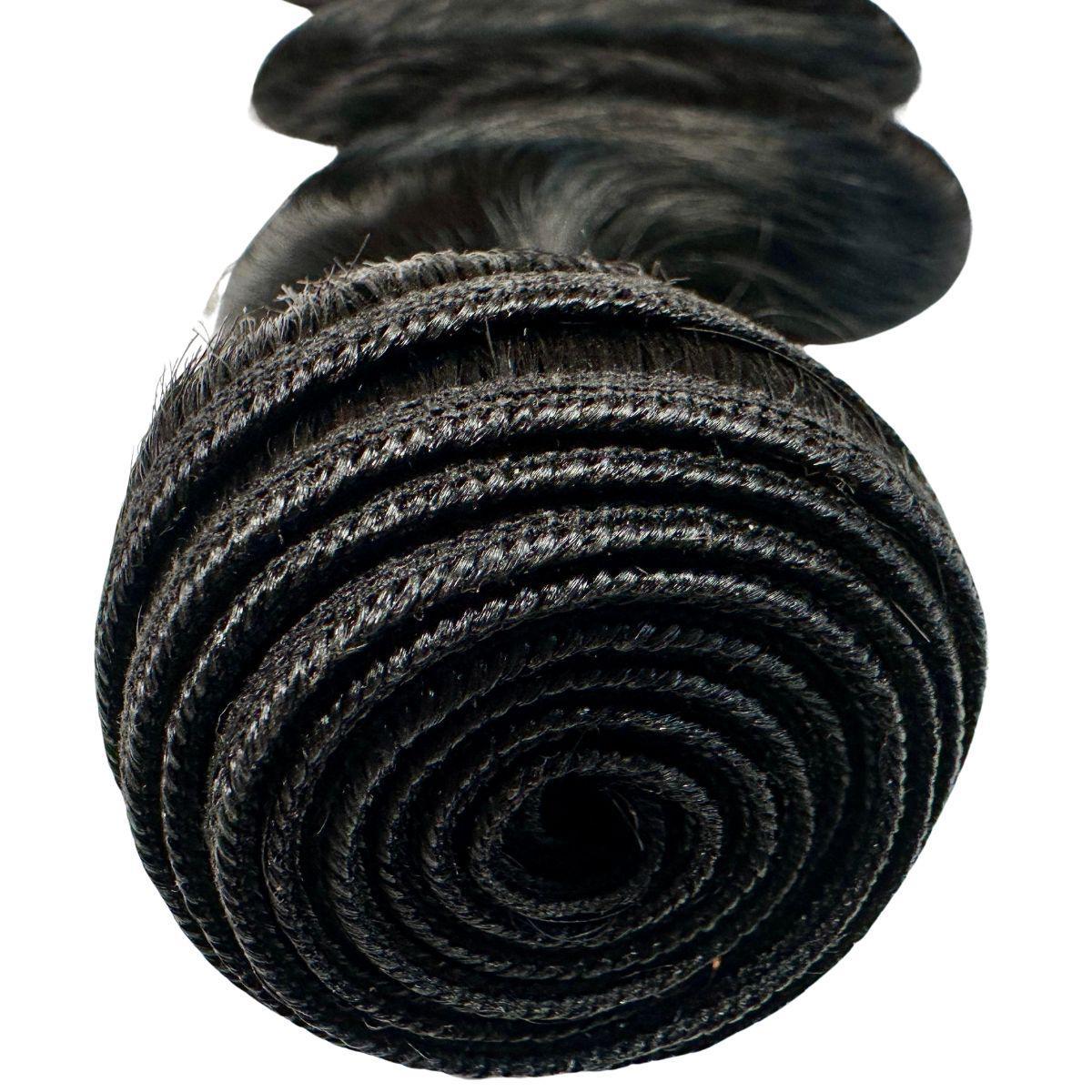 Jet Black Body Wave  Human Hair Bundles