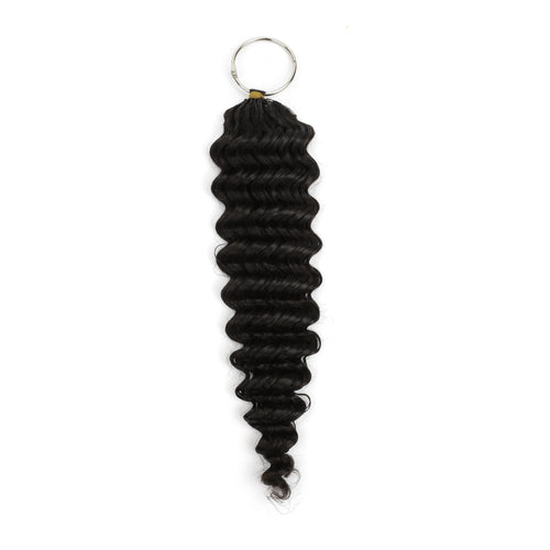 16" Deep Wave Feather Crochet