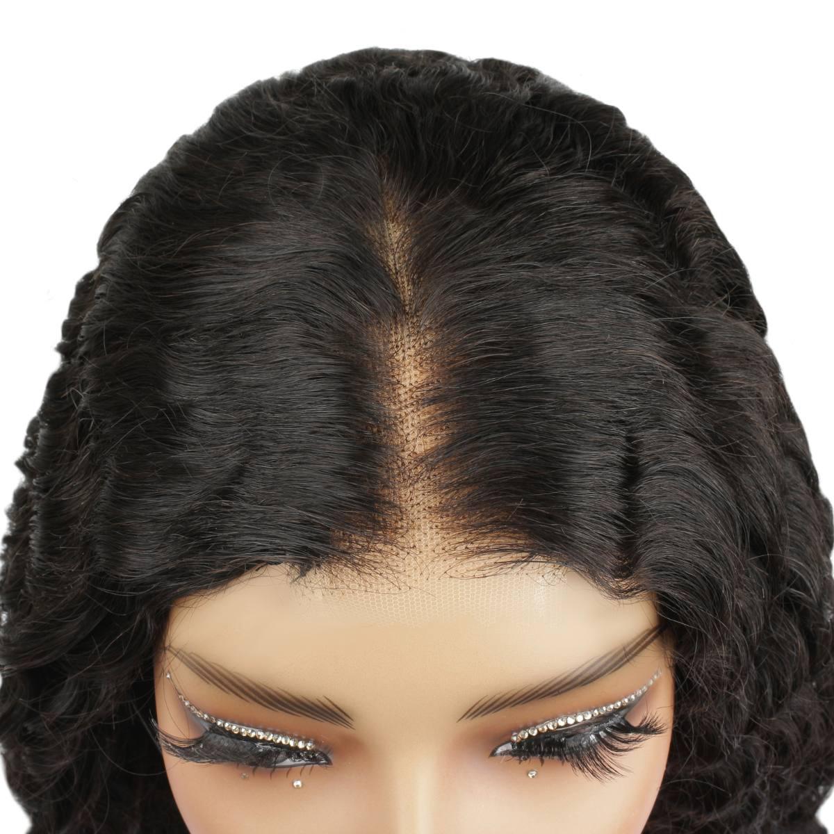 Glueless Deep Wave 2x6 HD Lace Closure Wig