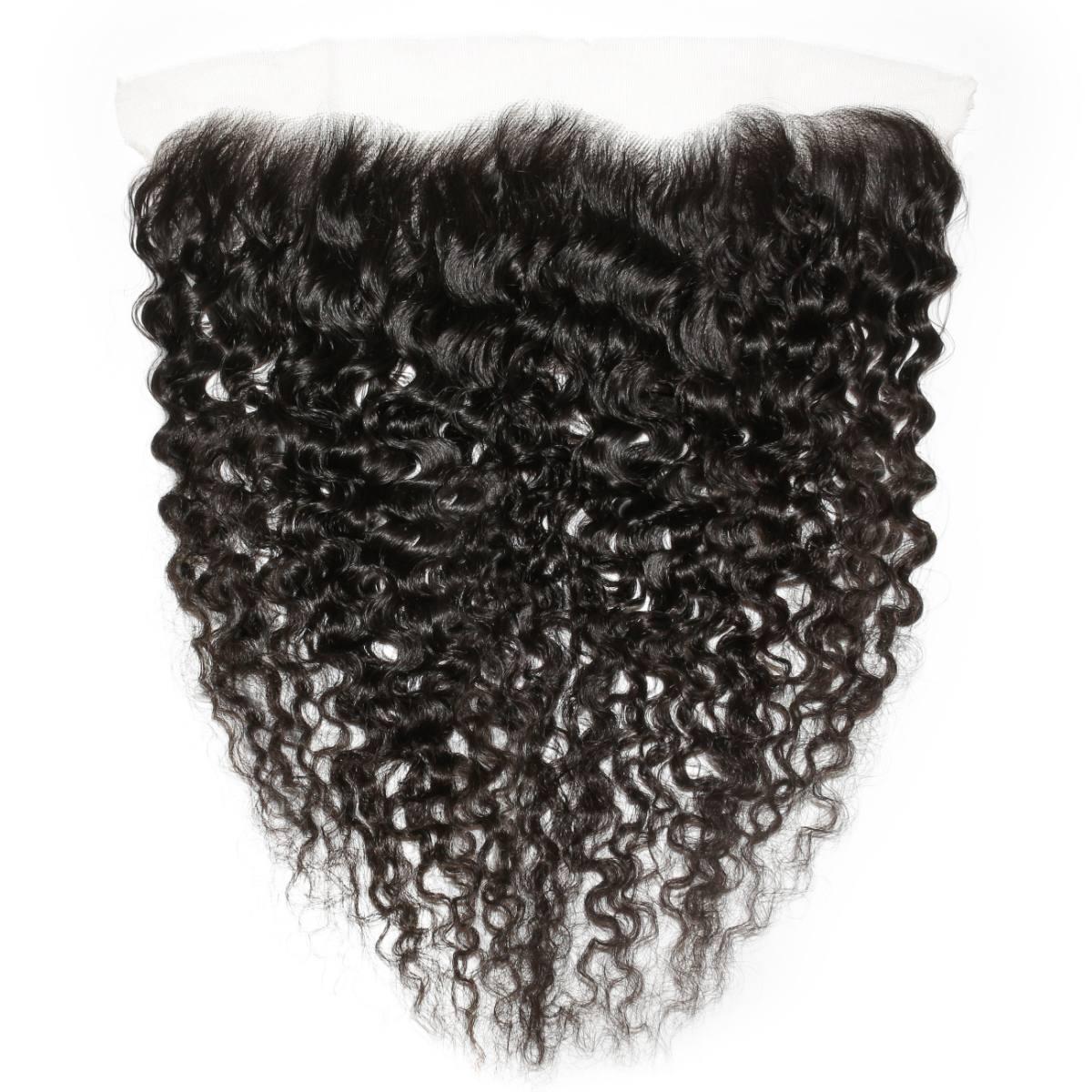 Raw Burmese Curly 13x4 HD Lace Hair Frontal
