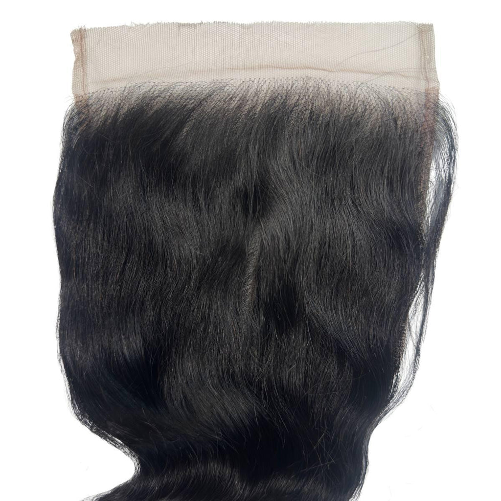 Jet Black Body Wave 6x6 HD Lace Closure