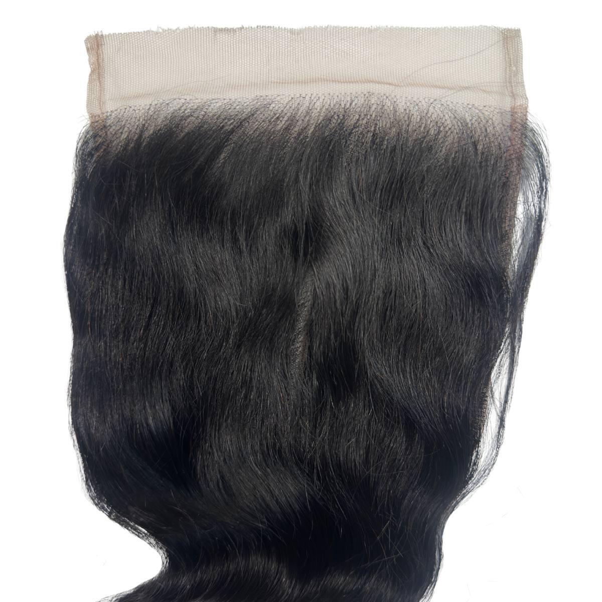 Jet Black Body Wave 6x6 HD Lace Closure