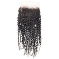 Kinky Curly 4x4 Transparent Lace Closure