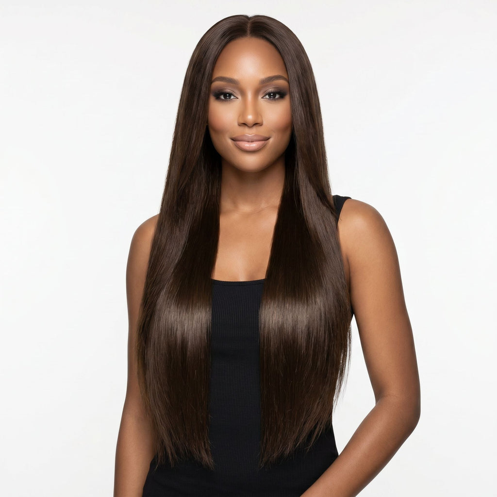 Dark Brown Seamless Clip-ins