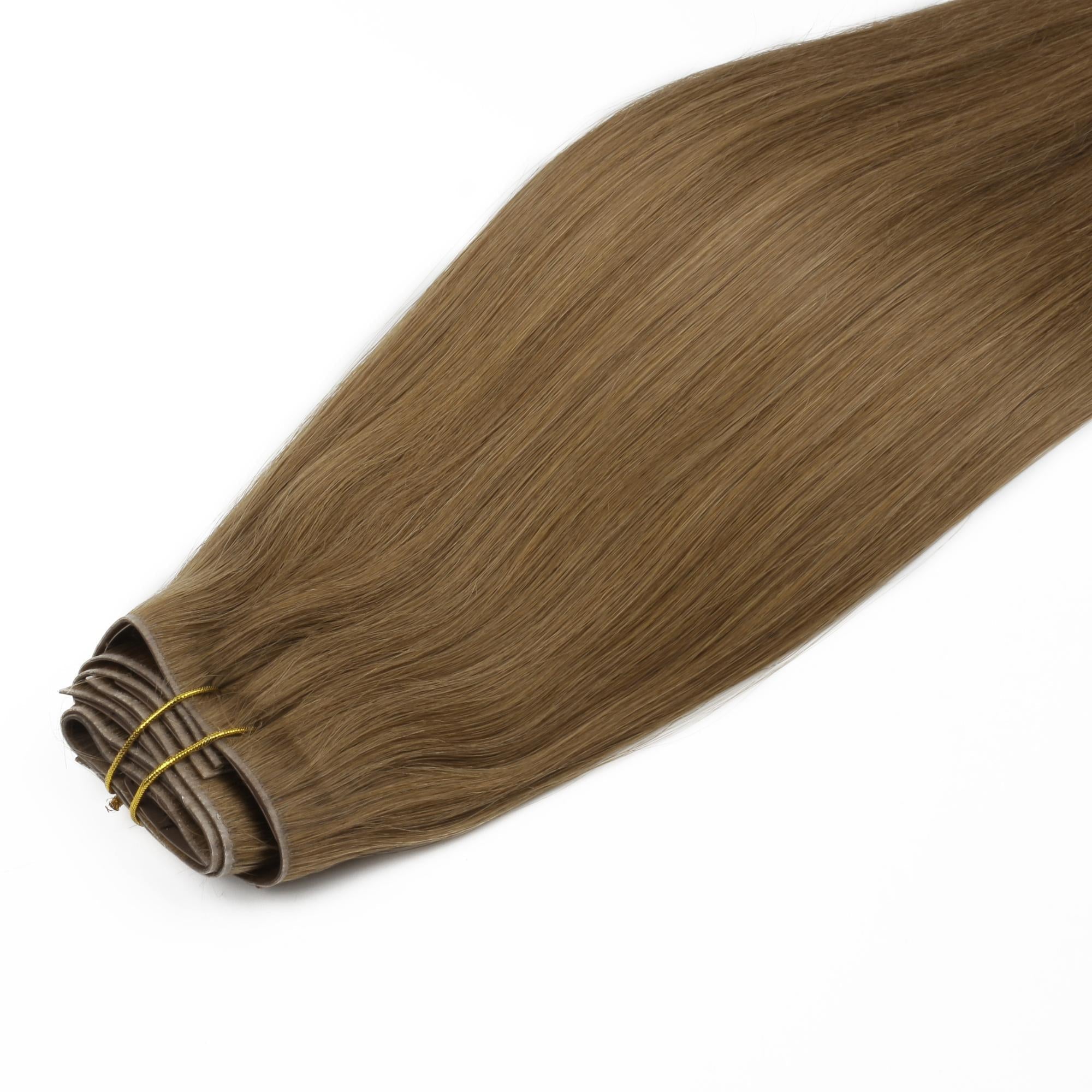 Medium Chestnut Brown Invisible Clip-ins