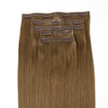 Medium Chestnut Brown Invisible Clip-ins