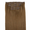 Medium Chestnut Brown Seamless Clip-ins