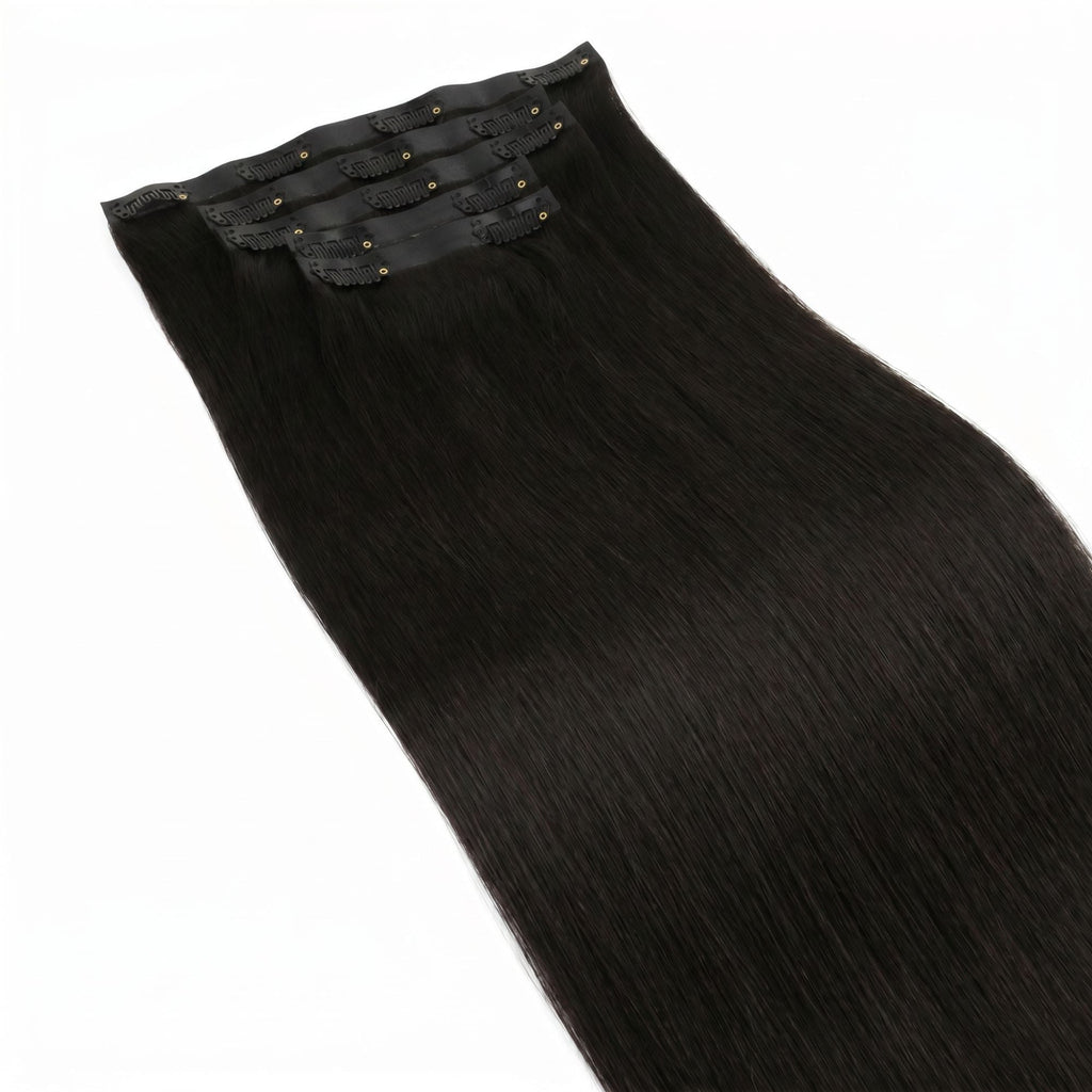 Off Black Seamless Clip-ins