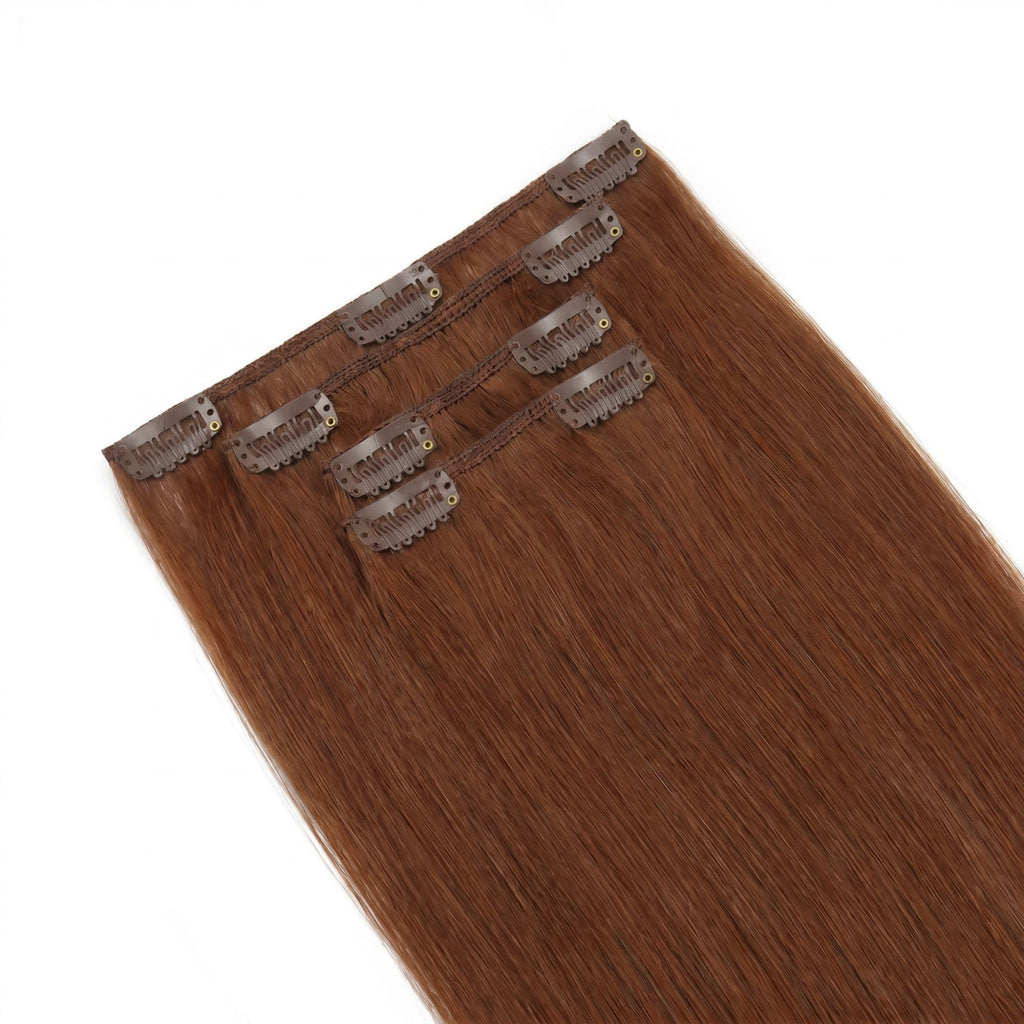 Rich Copper Auburn Invisible Clip-ins