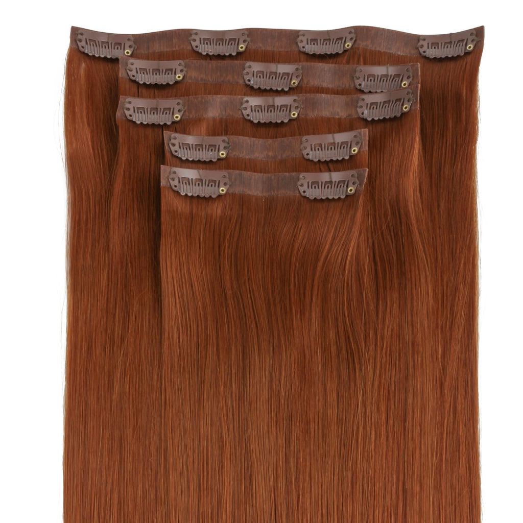 Rich Copper Auburn Seamless Clip-ins