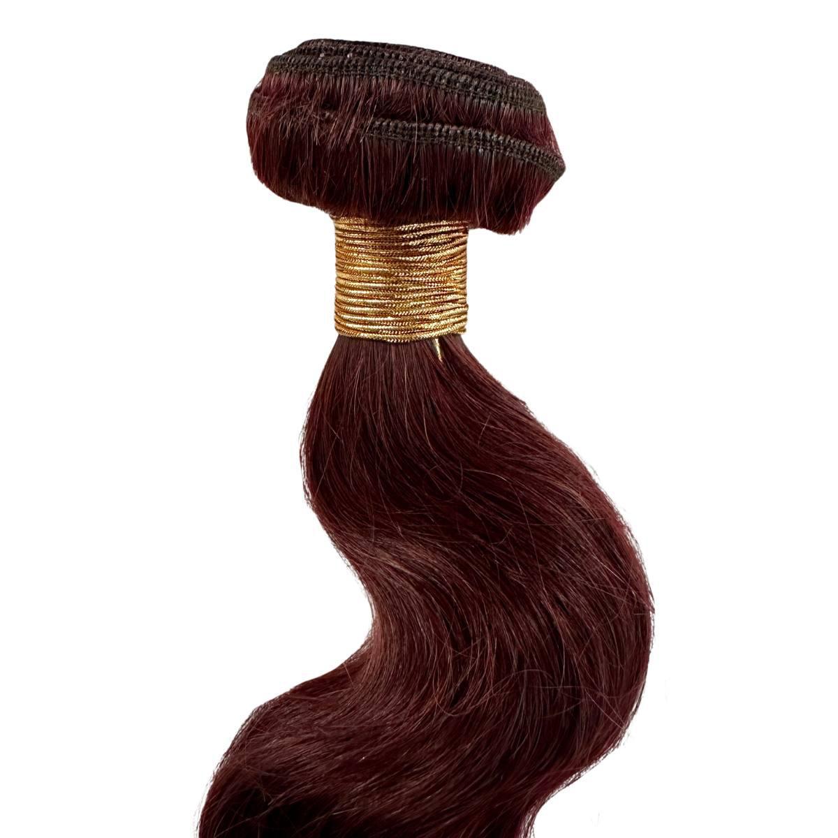 Burgundy Body Wave Human Hair Bundles