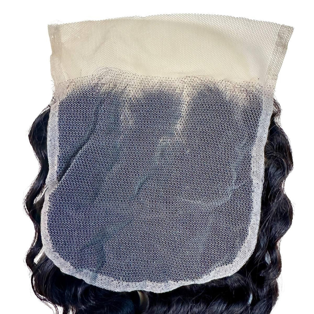 Deep Wave 5x5 Transparent Lace Closure
