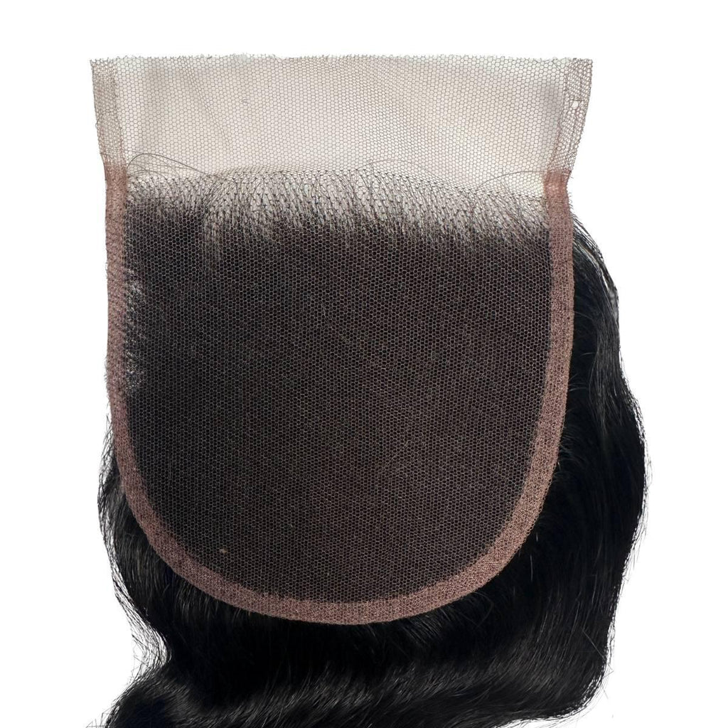 Jet Black Body Wave 4x4 HD Lace Closure