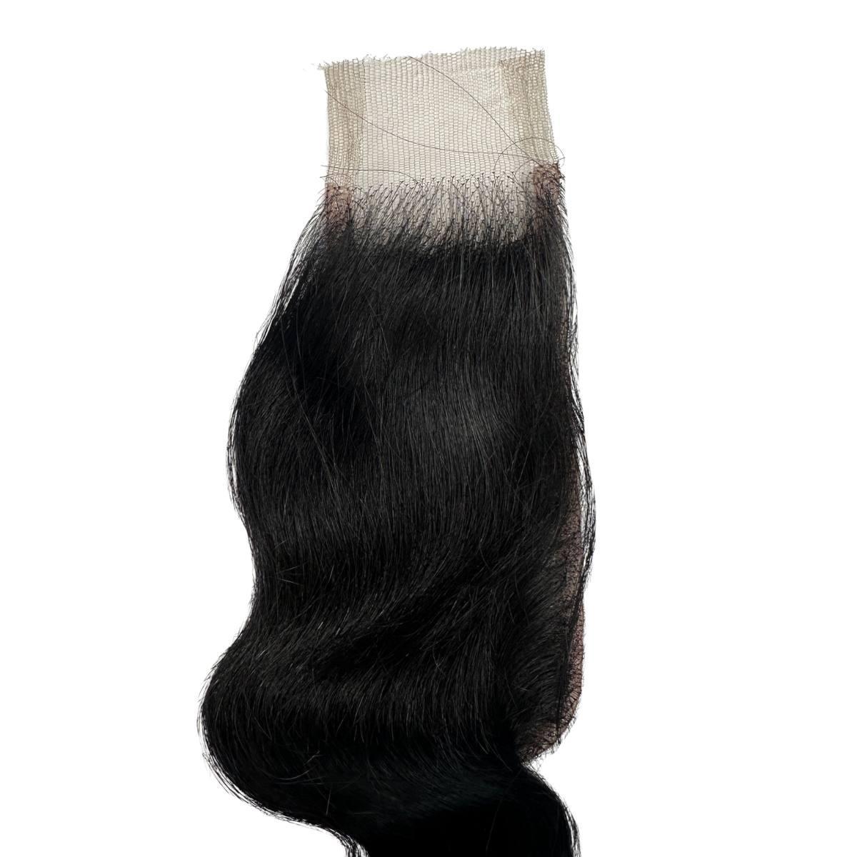 Jet Black Body Wave 2x6 HD Lace Closure
