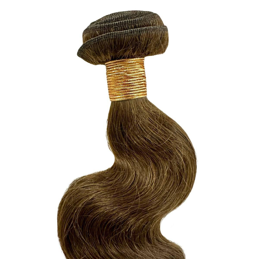 Medium Brown Body Wave Human Hair Bundles
